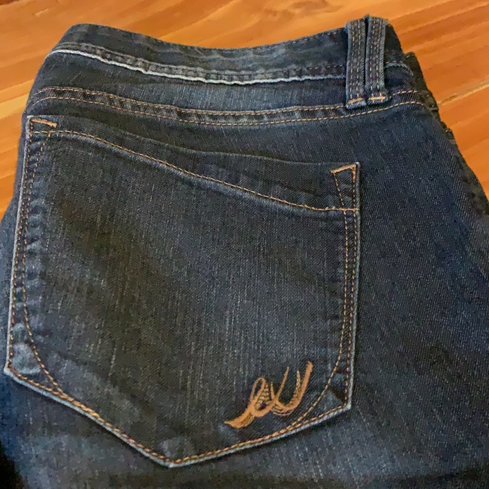 Express cropped skinny low rise size 10 regular jeans - Picture 2 of 6
